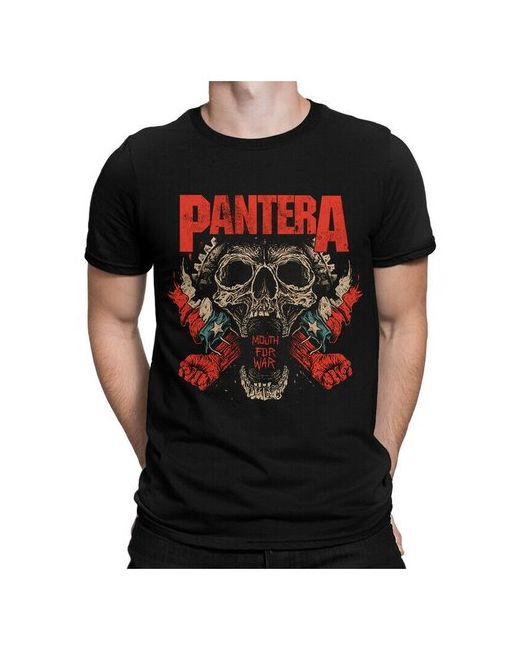 Dream Shirts Футболка DreamShirts Pantera Пантера Черная XS