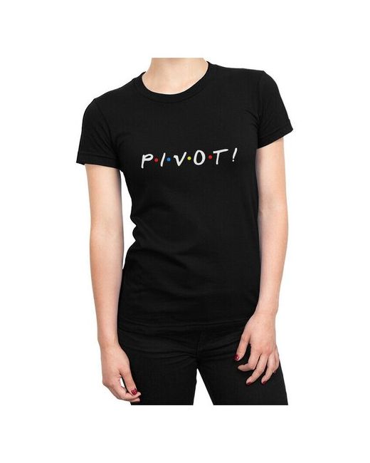 Dream Shirts Футболка DreamShirts Друзья Pivot Черная XL