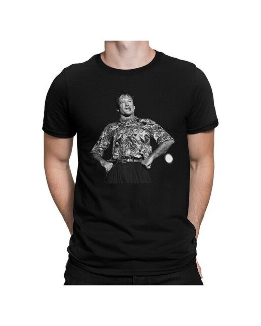 Dream Shirts Футболка Робин Уильямс черная 3XL