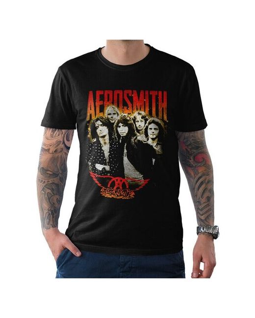 Dream Shirts Футболка Aerosmith черная 2XL