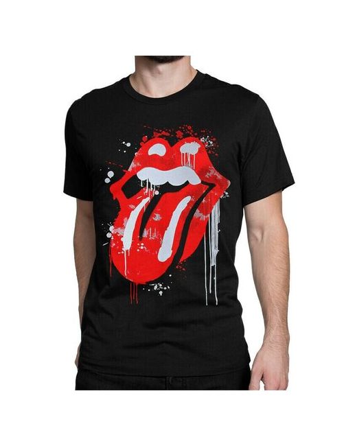 Dream Shirts Футболка DreamShirts The Rolling Stones черная XL
