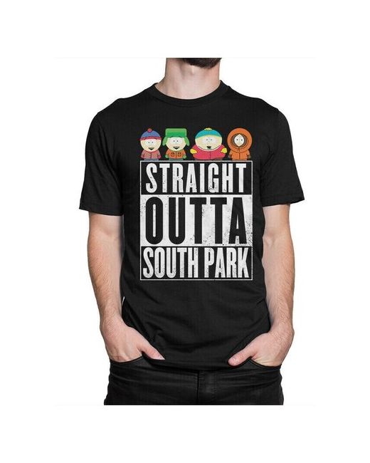 Dream Shirts Футболка DreamShirts Южный парк черная XS