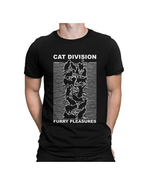 Dream Shirts Футболка Cat Division черная XS
