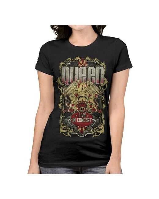 Dream Shirts Футболка DreamShirts Queen черная XL