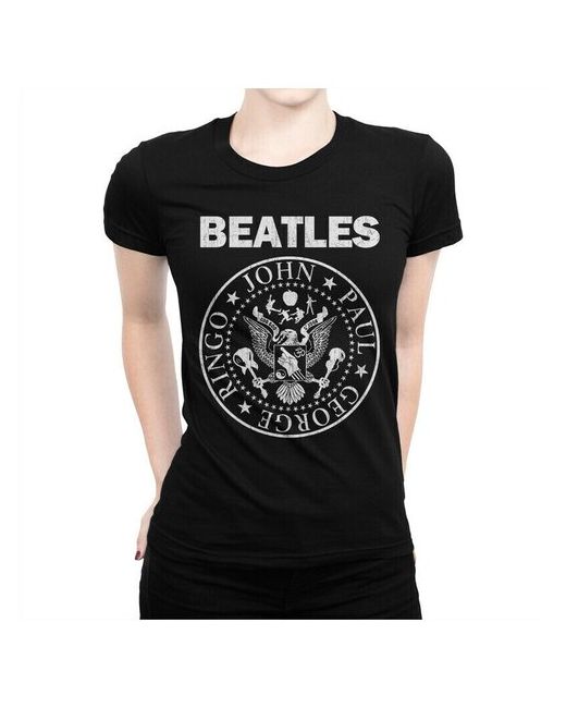 Dream Shirts Футболка DreamShirts The Beatles черная M