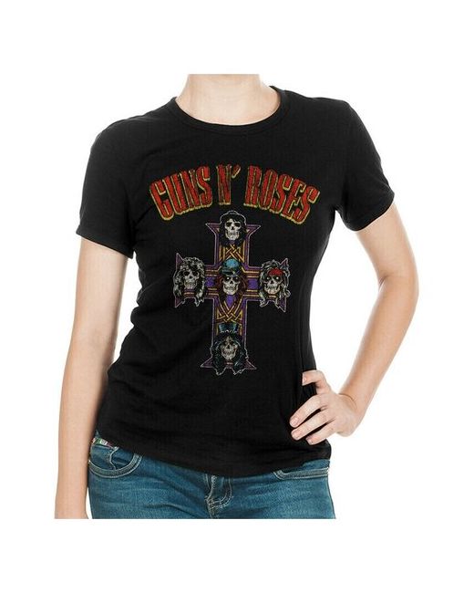 Dream Shirts Футболка DreamShirts Guns N Roses черная 2XL
