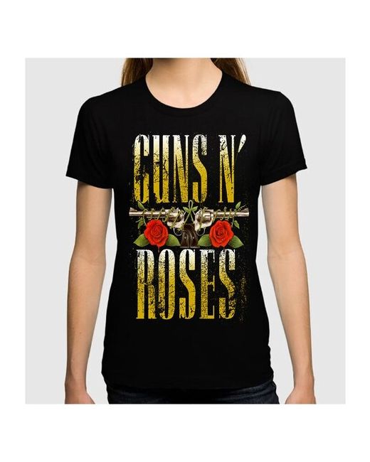 Dream Shirts Футболка DreamShirts Guns and Roses черная M