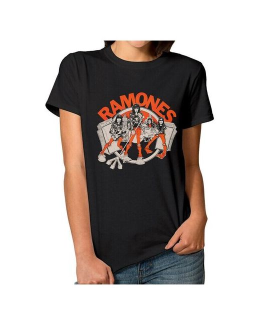 Dream Shirts Футболка DreamShirts Ramones черная XS