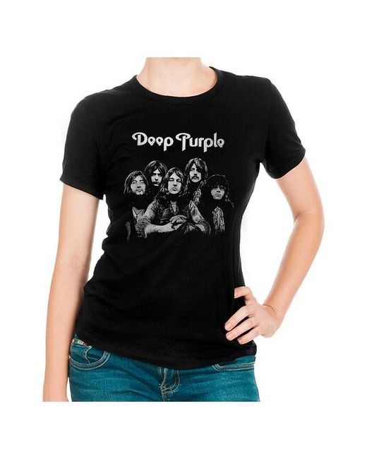 Design Heroes Футболка Рок Группа Deep Purple Черная L