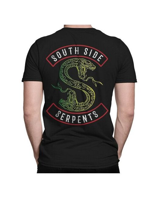 Dream Shirts Футболка Ривердэйл South Side Serpents черная XL