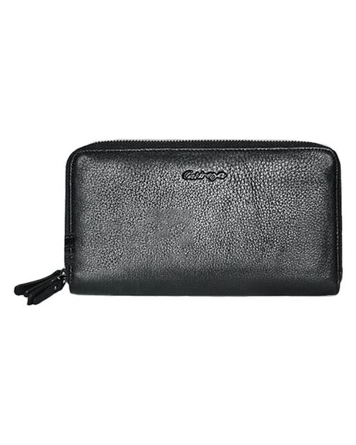 Магазин кошельков Catiroya клатч оригинал сумка из натуральной кожи кожаный портмоне черного цвета