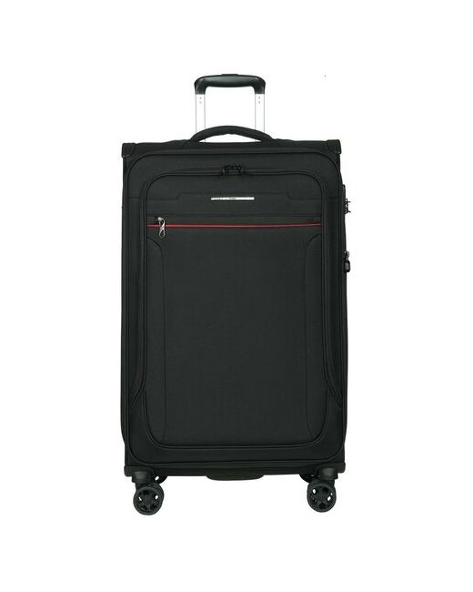 Verage Большой чемодан тележка на колесах с одним отделом GM18103W28 black