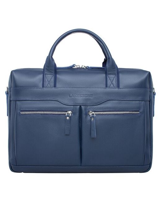 Lakestone Деловая сумка с одним отделением и двумя внешними карманами Dorset Dark Blue