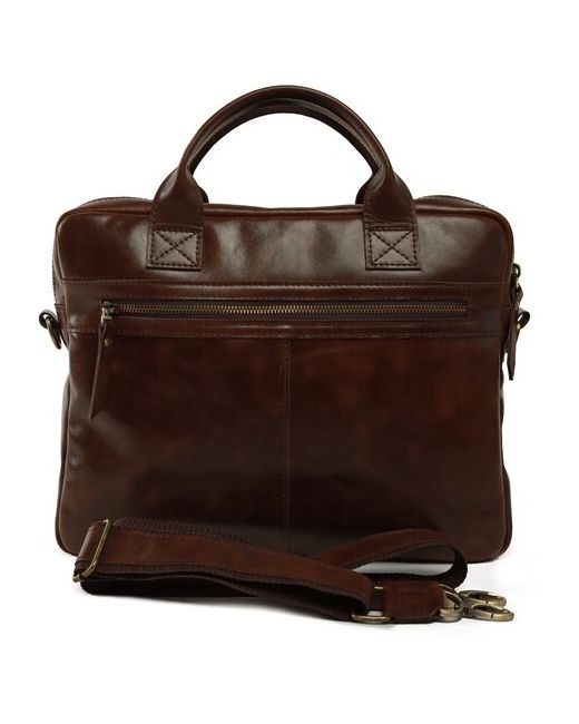 Elborso кожаная сумка Портфель HUNTER из натуральной кожи Bergamo. E17-80