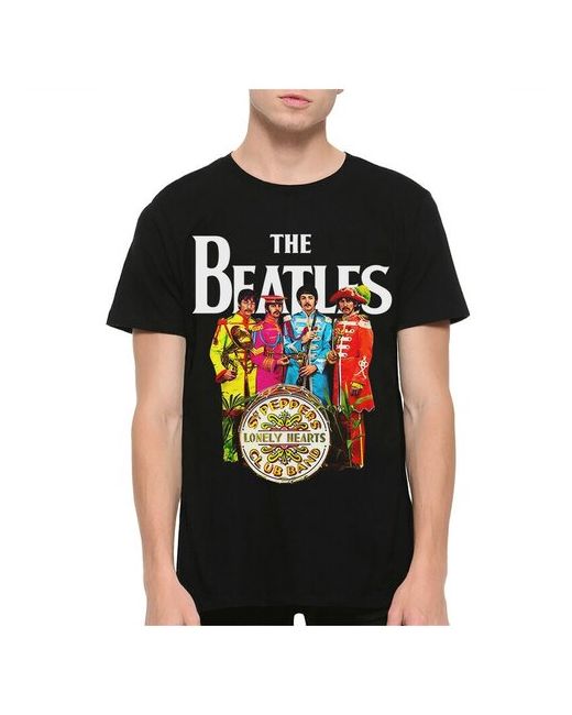 Dream Shirts Футболка The Beatles XS Черная