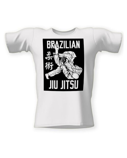 CoolPodarok Футболка Brazilian jiu jitsu Бразильское джиу джитсу