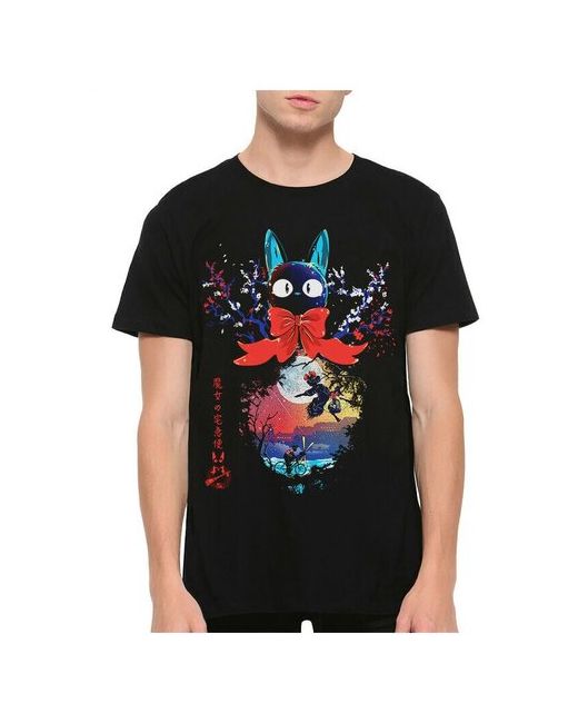 Dream Shirts Футболка DreamShirts Ведьмина Служба Доставки Черная XL