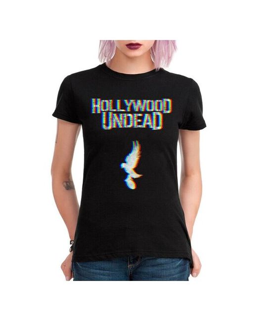 Dream Shirts Футболка DreamShirts Группа Hollywood Undead Черная 2XL