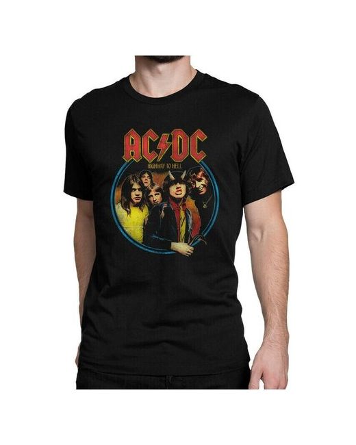 Dream Shirts Футболка DreamShirts AC DC AC/DC черная M