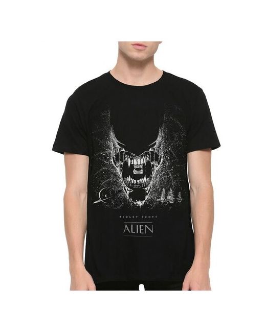Dream Shirts Футболка DreamShirts Чужой Alien Черная L