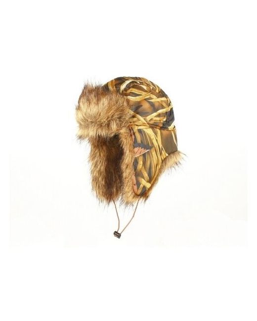 Nord Шапка с маской на ткани натуральный мех Лисы