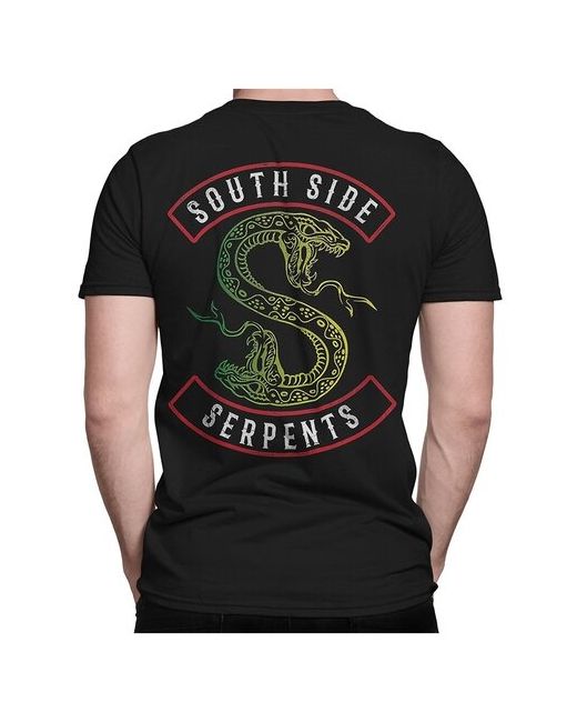 Dream Shirts Футболка Ривердэйл South Side Serpents черная M
