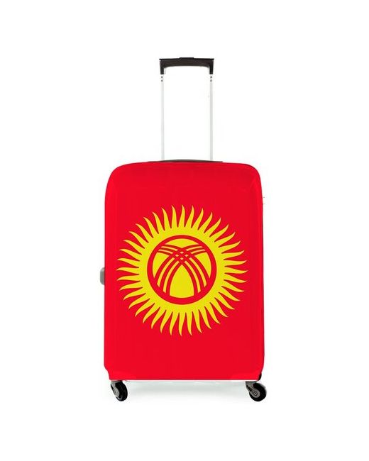 Drabs Чехол для чемодана Кружка Флаг Киргизии
