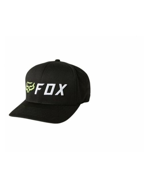 Fox Бейсболка Apex Flexfit Hat L/XL 2021 26044-019-L/XL черно-желтый