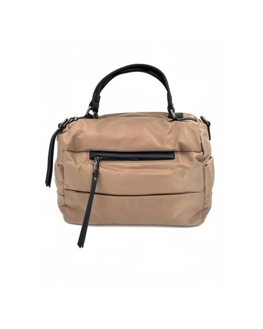 Renato Женская дутая сумка через плечо шоппер с короткими ручками H7004-KHAKI цвета