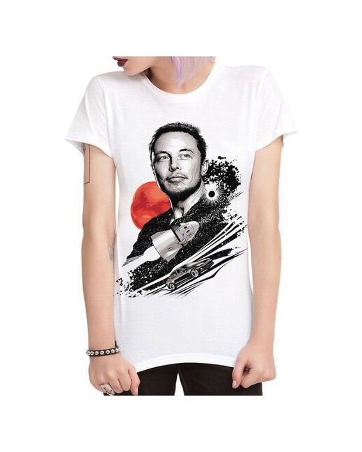 Dream Shirts Футболка DreamShirts Илон Маск Elon Musk M