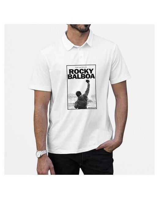 CoolPodarok Рубашка поло Rocky Balboa