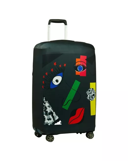 Ratel Чехол для чемодана Размер S 5055 см. серия Art moments дизайн Fase.