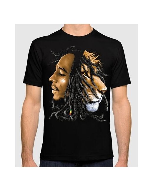 Dream Shirts Футболка DreamShirts Боб Марли Bob Marley Черная XL