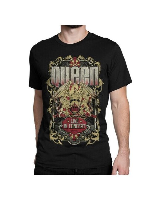 Dream Shirts Футболка DreamShirts Queen черная 2XL