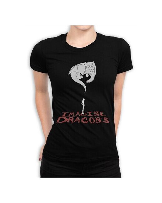 Dream Shirts Футболка DreamShirts Imagine Dragons черная XL