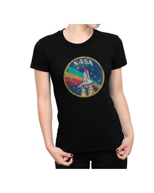 Dream Shirts Футболка NASA Космический Шаттл черная 3XL