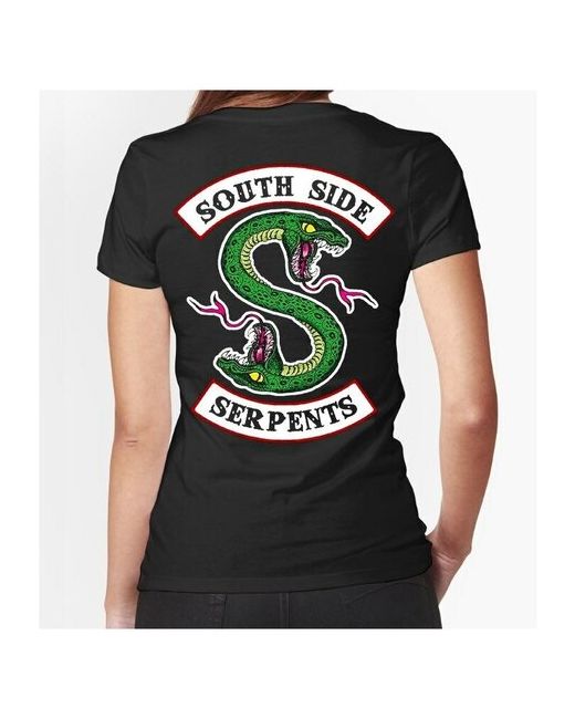 Dream Shirts Футболка Ривердэйл South Side Serpents черная S