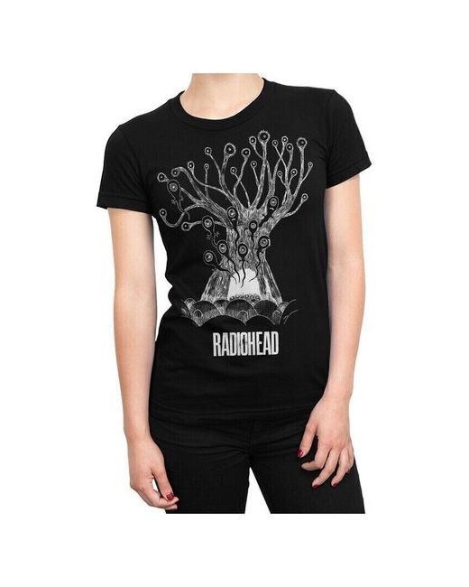 Dream Shirts Футболка DreamShirts Radiohead черная XL