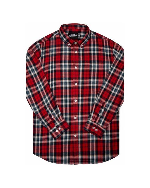 Street Soul Рубашка Клетка 0150 красно-сине-зелёно-белый XL