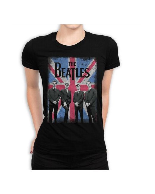 Dream Shirts Футболка The Beatles черная S