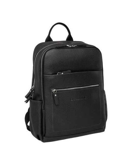 Lakestone кожаный рюкзак Goslet Black 919188/BL