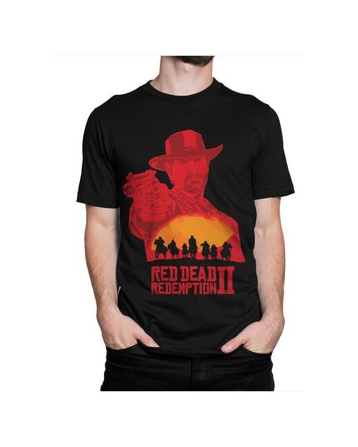 Design Heroes Футболка Игра Red Dead Redemption Черная XL