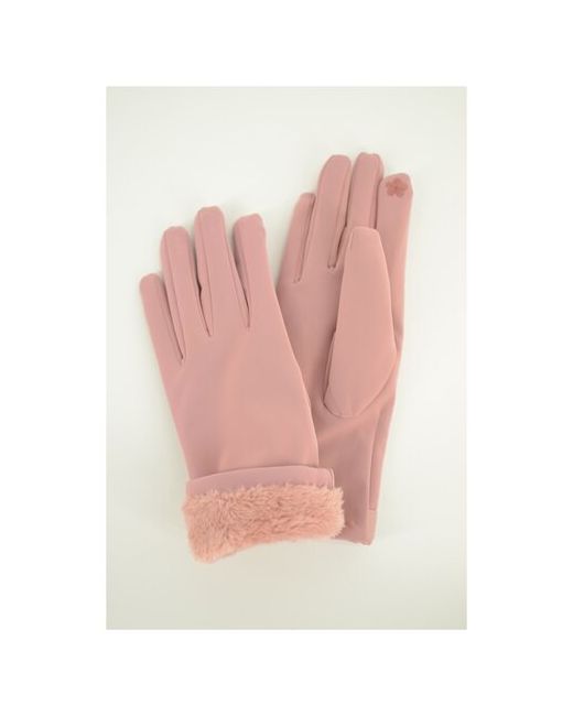 Happy Gloves Перчатки болоневые с искусственным мехом размер 7