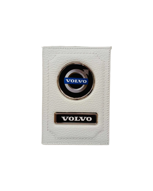 Volvo Обложка для автодокументов и паспорта вольво кожаная флотер