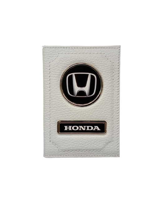 Honda Обложка для автодокументов и паспорта хонда кожаная флотер