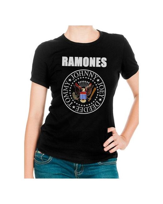 Dream Shirts Футболка DreamShirts Группа Ramones Черная XL