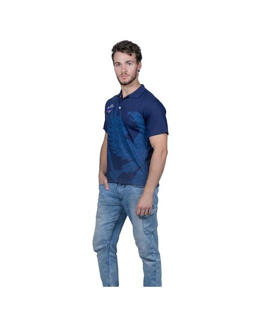 Cottonfeels Рубашка-поло голубой 629494 L