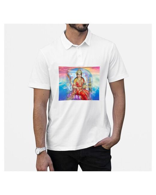CoolPodarok Рубашка поло Индийская богиня.2