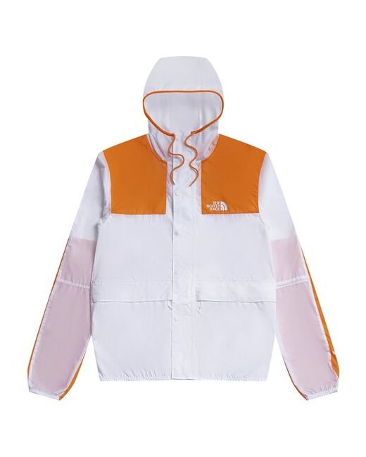 The North Face Куртка ветровка 1985 Seasonal Mountain Jacket TNF White/Flame Orange XS