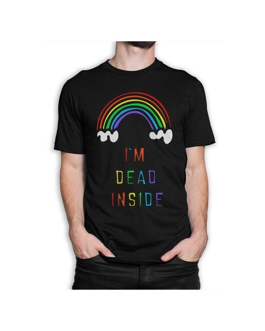Dream Shirts Футболка DreamShirts Я Мертв Внутри Черная 2XL